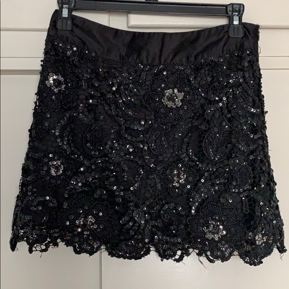 Sequined skirt size s